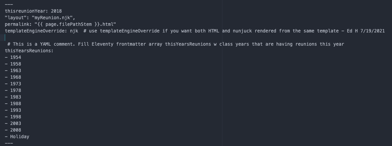 Front Matter version 1